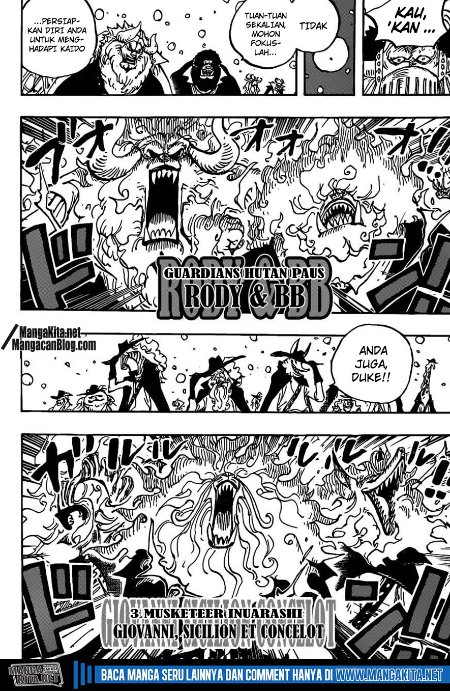 One Piece Chapter 988 Halaman 4