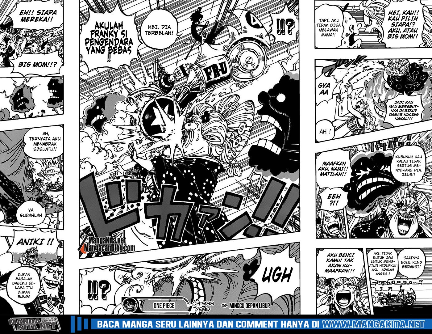 One Piece Chapter 988 Halaman 13