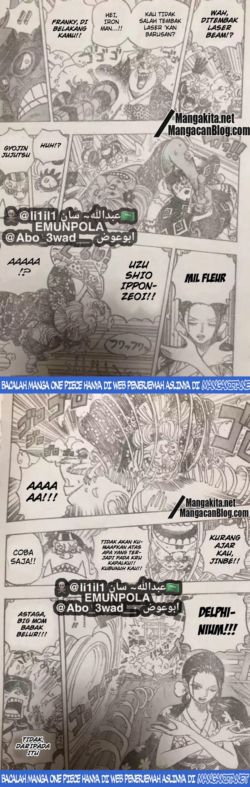 One Piece Chapter 989 Halaman 7