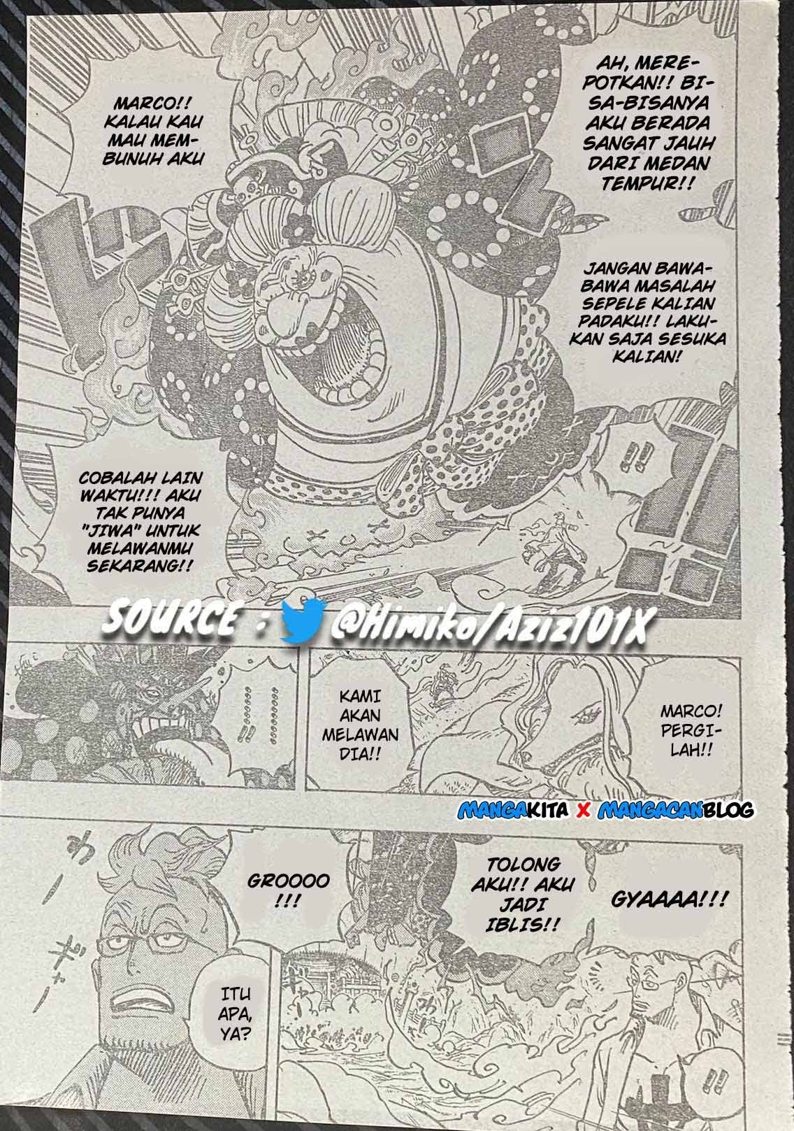 One Piece Chapter 995 Halaman 7
