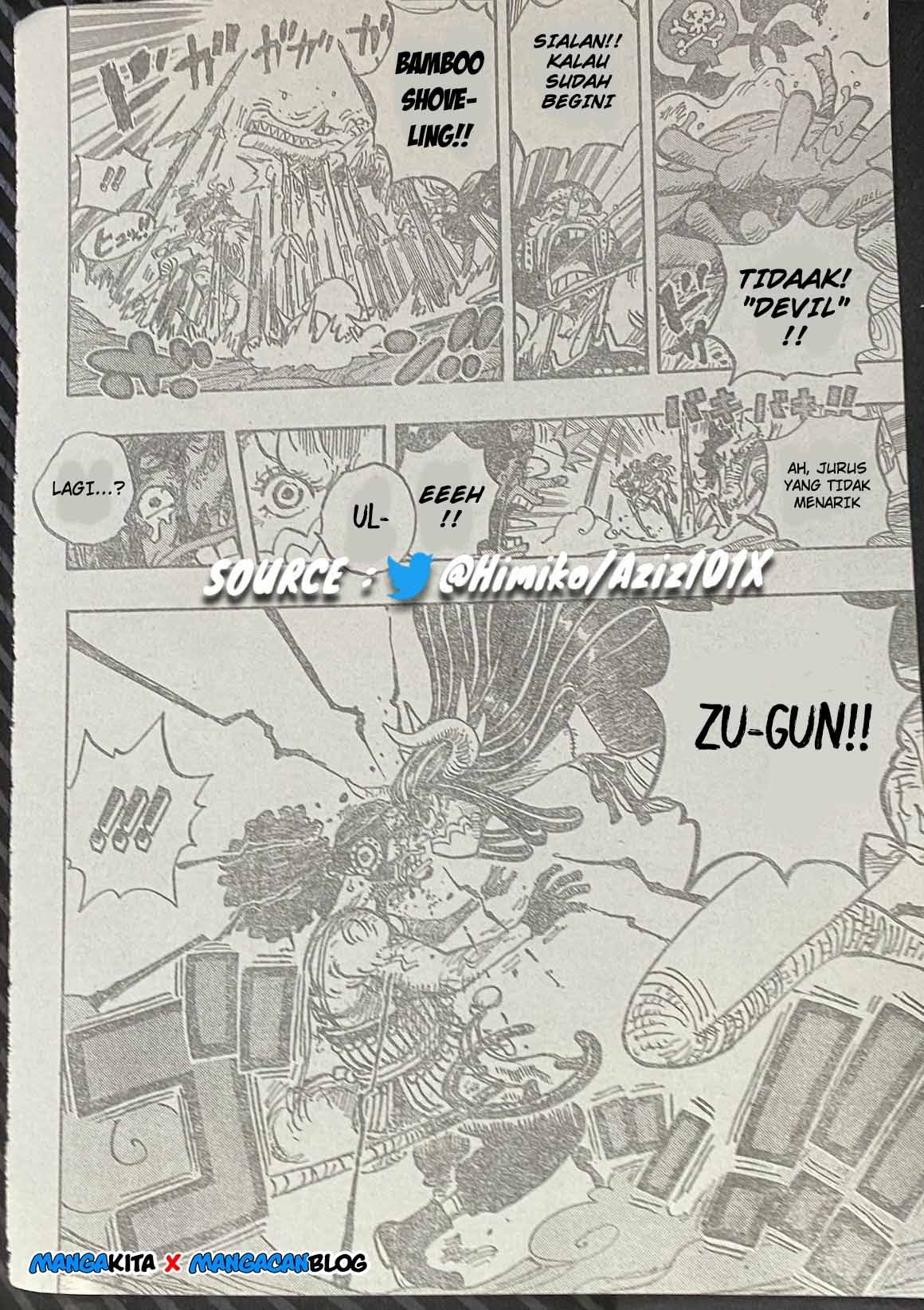 One Piece Chapter 995 Halaman 14