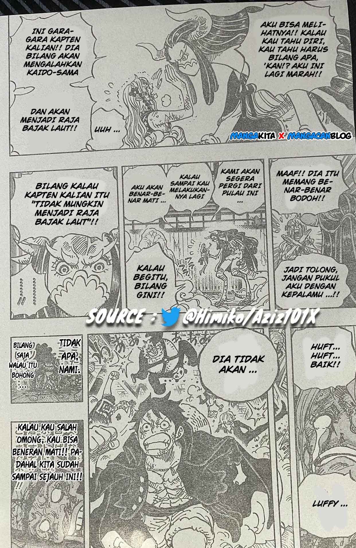 One Piece Chapter 995 Halaman 16