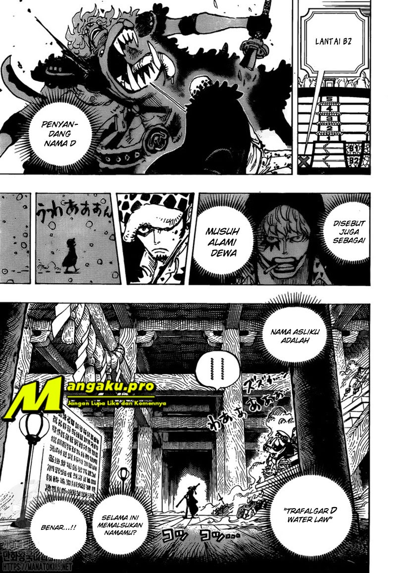 One Piece Chapter 996 Halaman 13