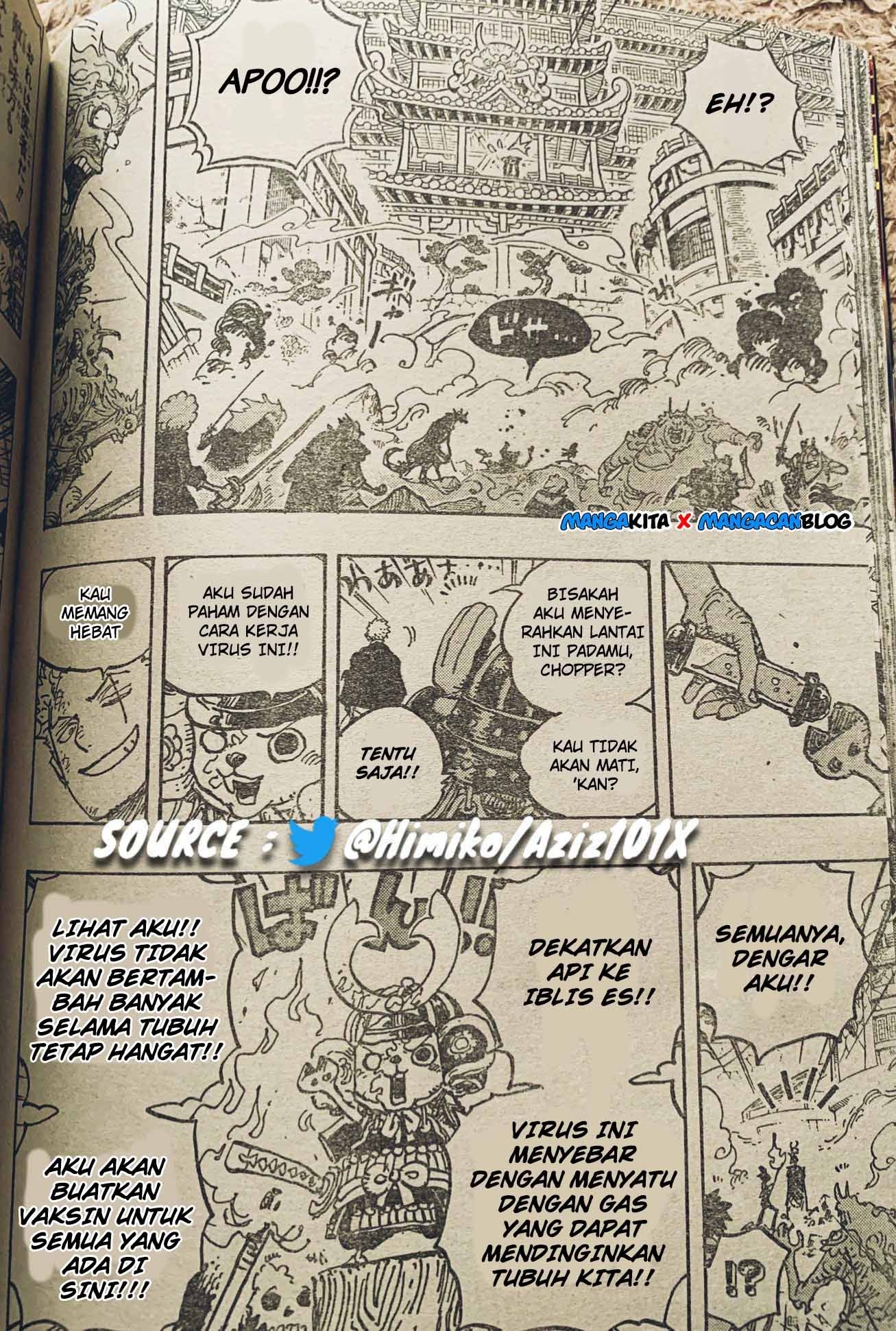 One Piece Chapter 997 Halaman 11