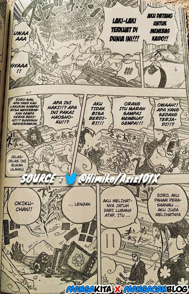 One Piece Chapter 997 Halaman 13