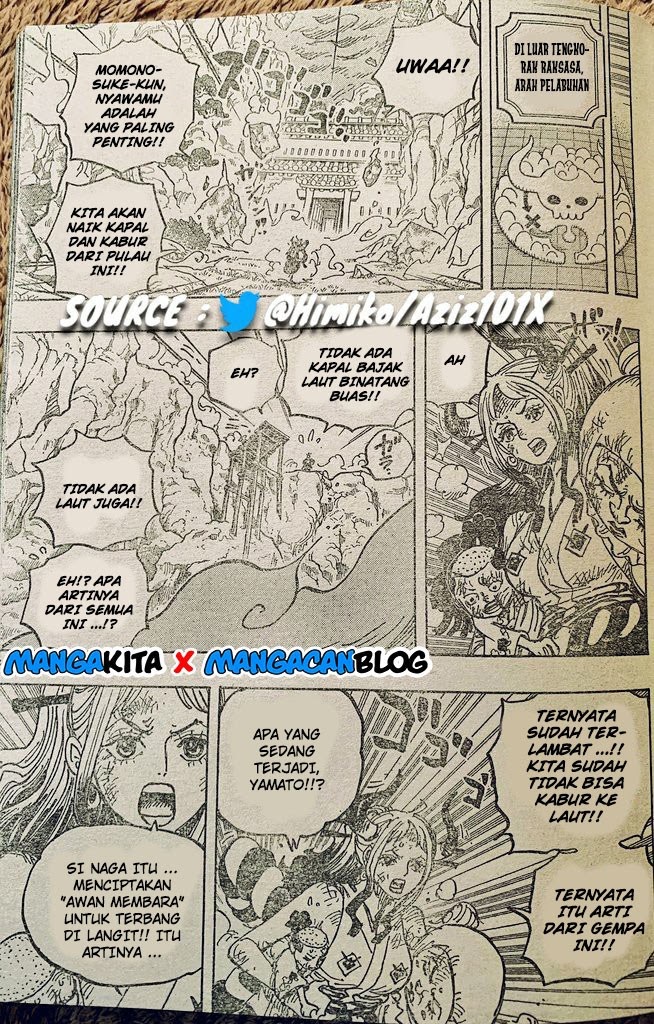 One Piece Chapter 997 Halaman 16