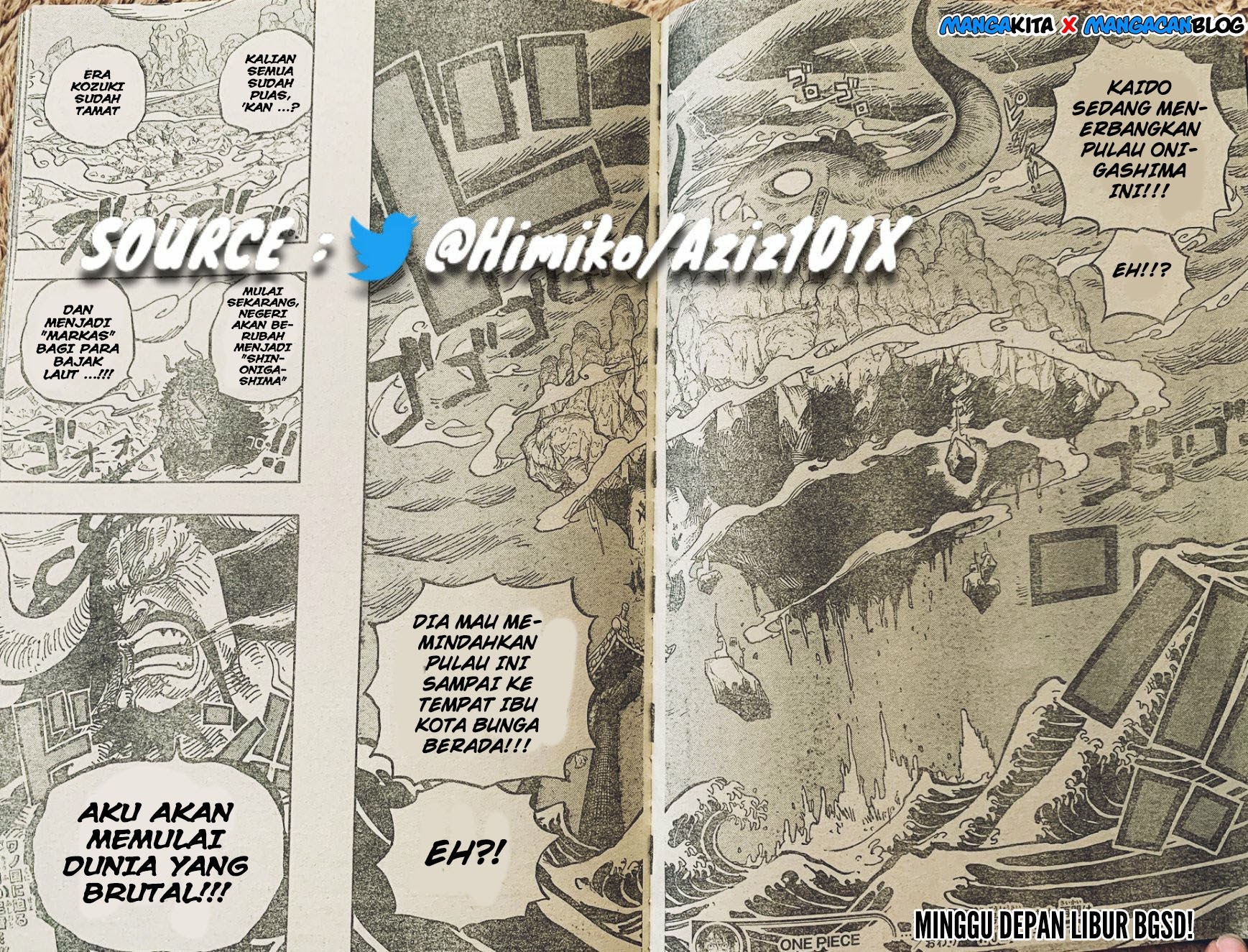 One Piece Chapter 997 Halaman 17