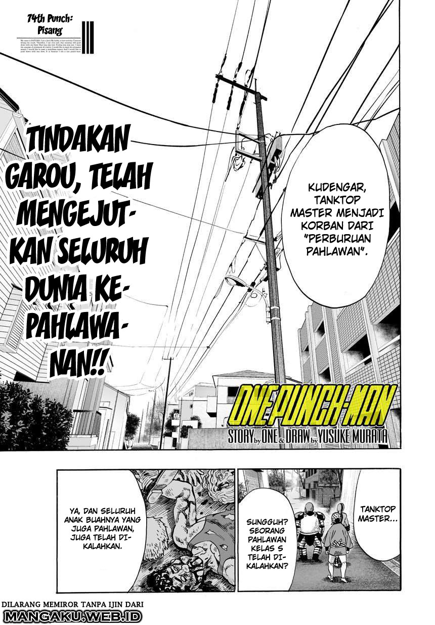 One Punch Man Chapter 74 Halaman 2