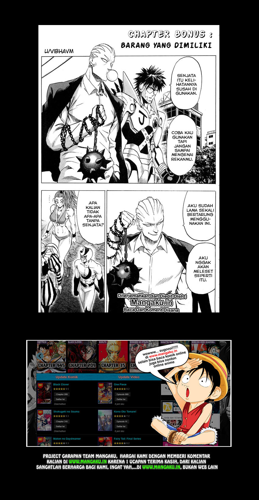 One Punch Man Chapter 158.5 Halaman 2
