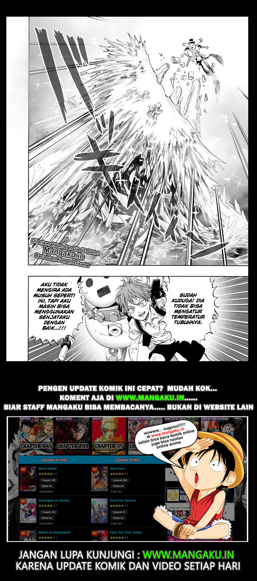 One Punch Man Chapter 168 Halaman 21