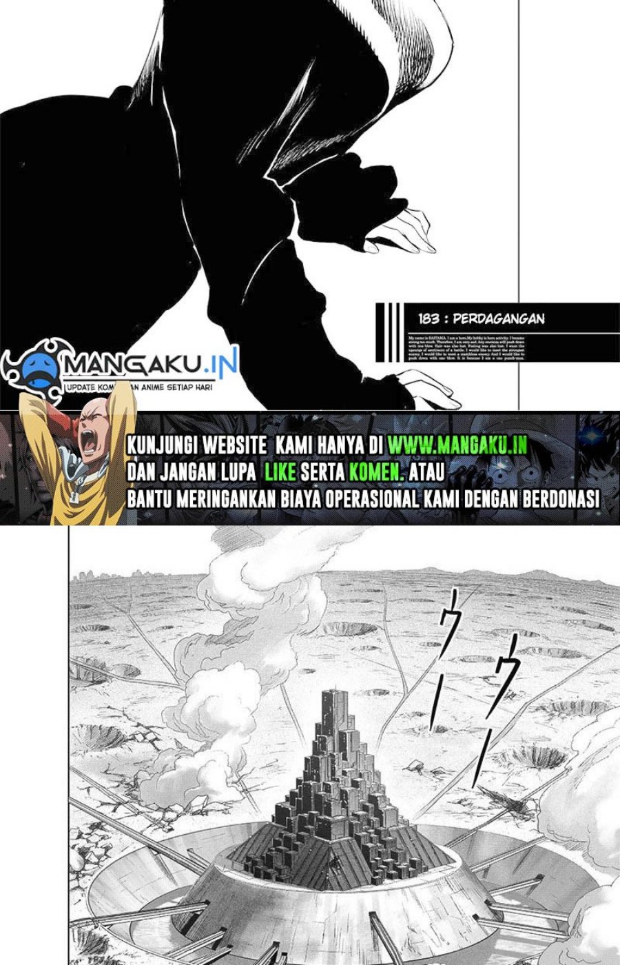 One Punch Man Chapter 233 Halaman 2