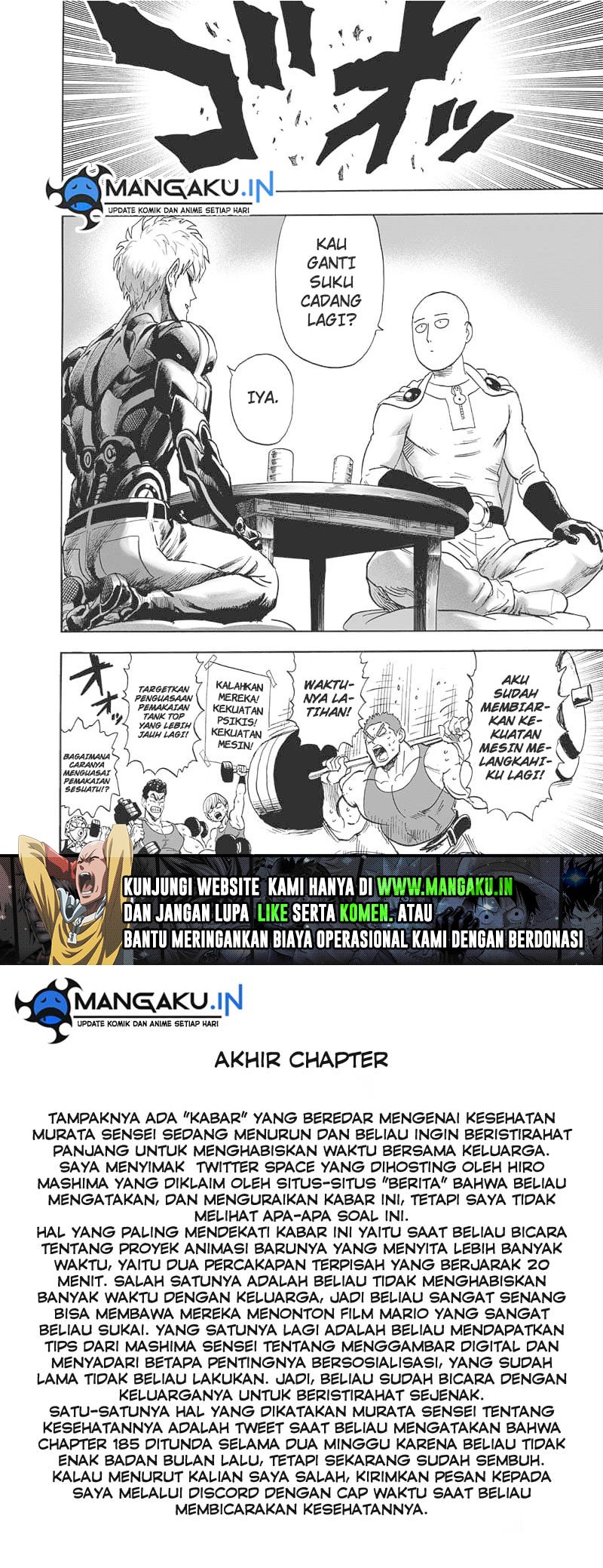 One Punch Man Chapter 235 Halaman 10