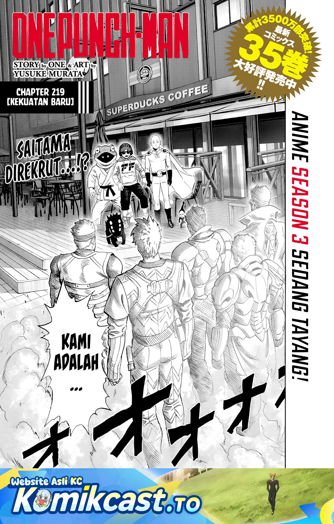 One Punch Man Chapter 293 Halaman 2