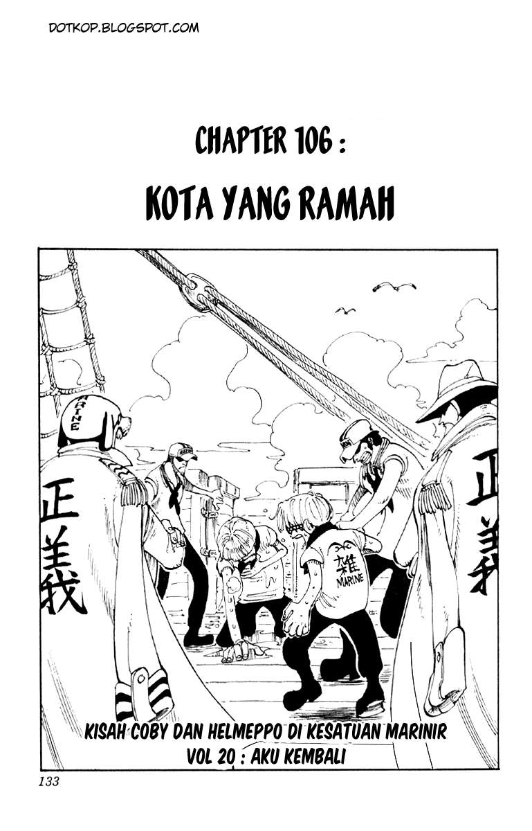 One Piece Chapter 106 Halaman 1