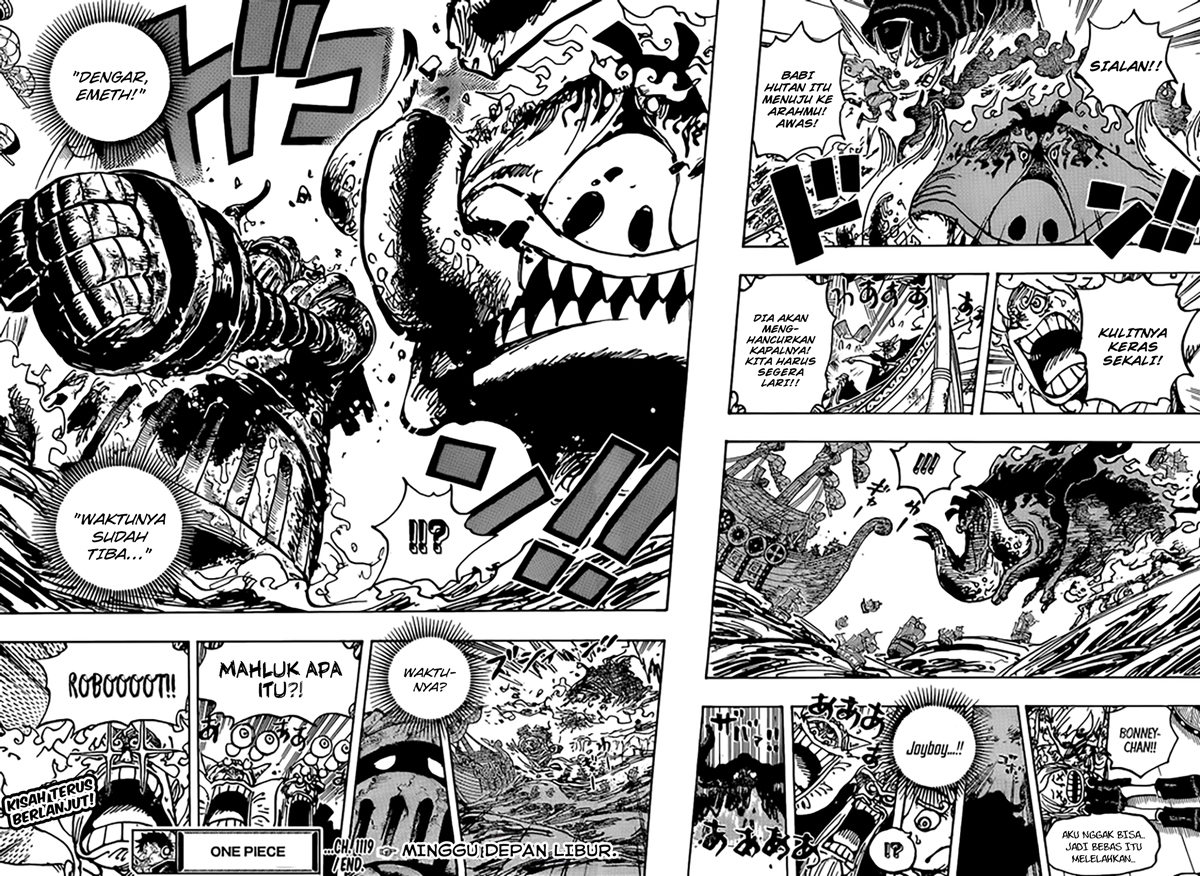 One Piece Chapter 1119 Halaman 12