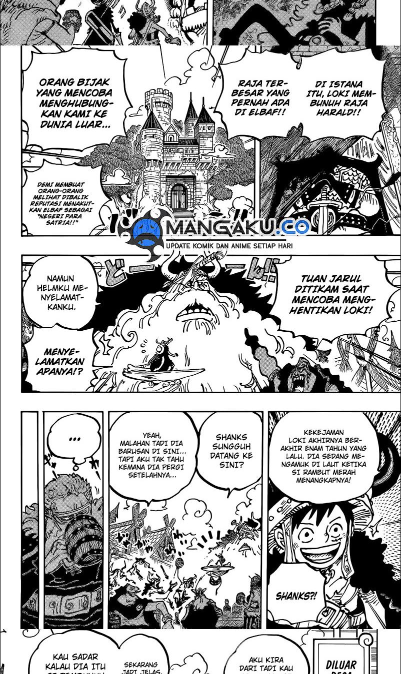 One Piece Chapter 1136 Halaman 9