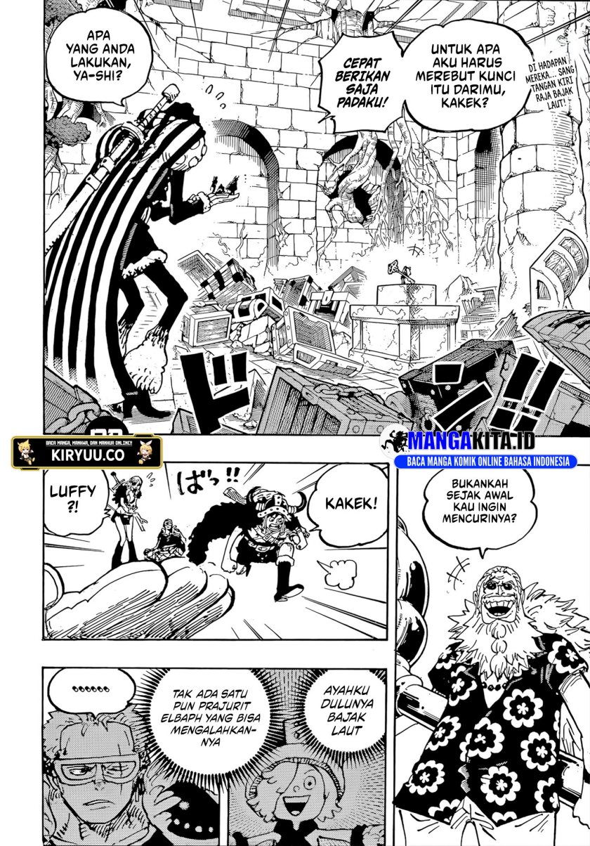 One Piece Chapter 1140 Halaman 3