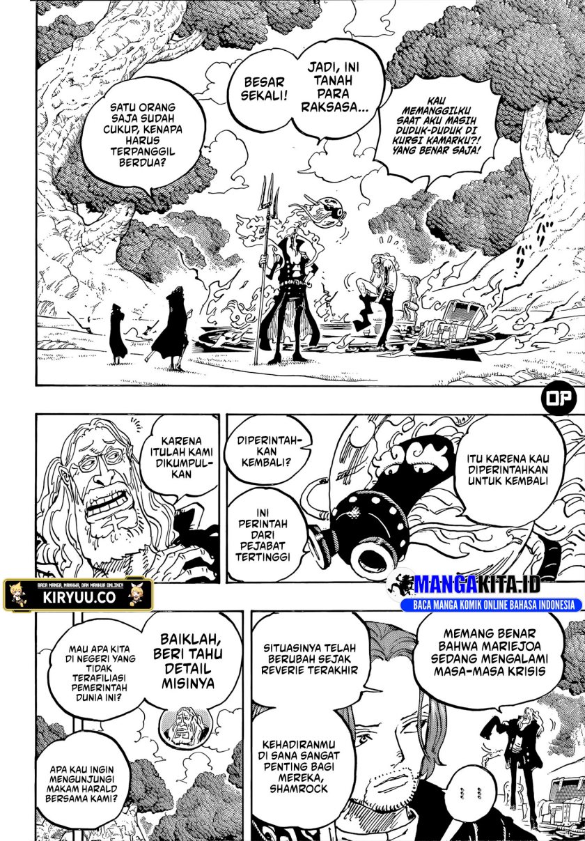 One Piece Chapter 1140 Halaman 15