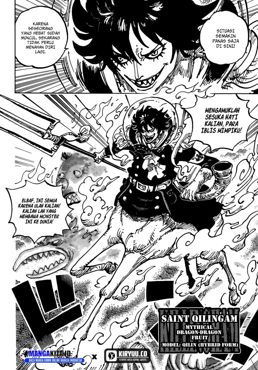 One Piece Chapter 1151 Halaman 6