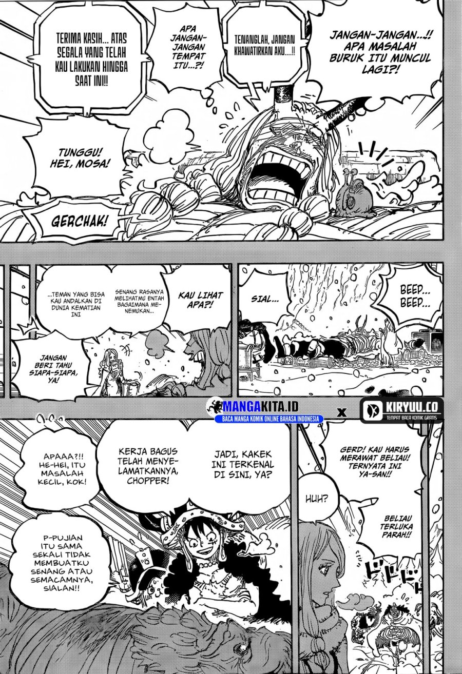One Piece Chapter 1151 Halaman 12