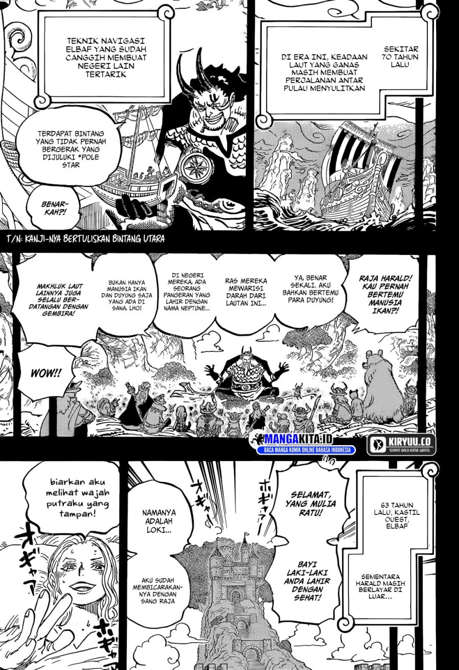 One Piece Chapter 1153 Halaman 14