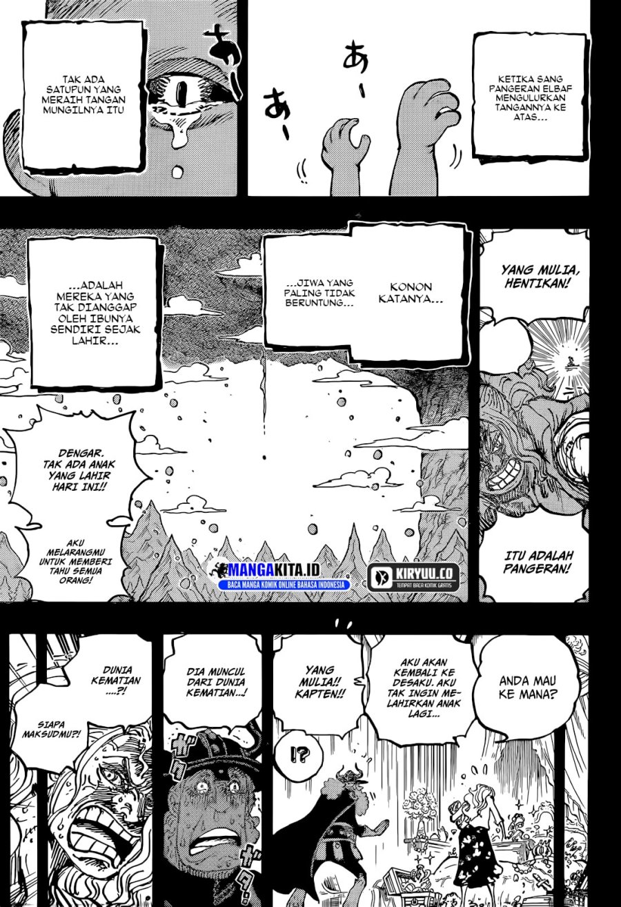 One Piece Chapter 1153 Halaman 16