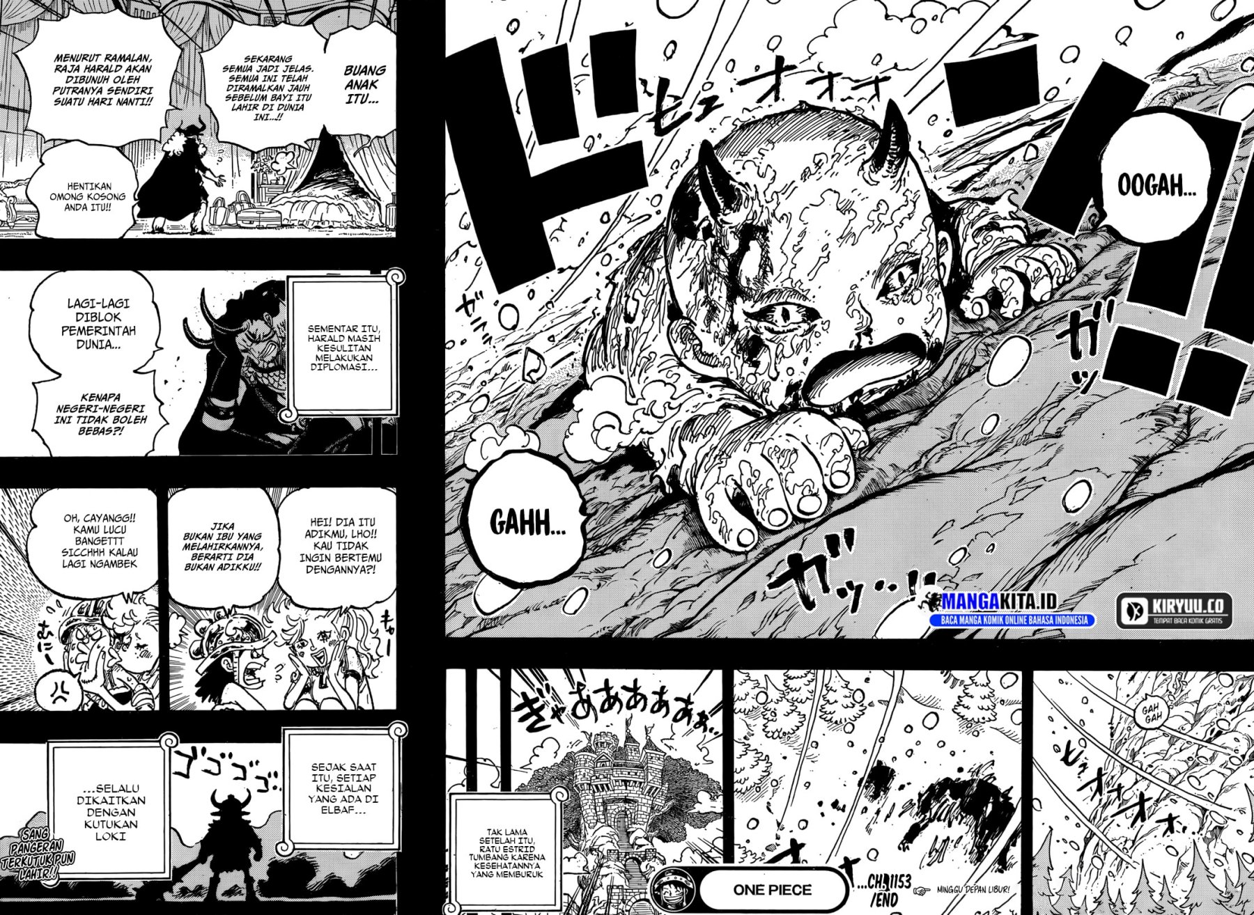 One Piece Chapter 1153 Halaman 17