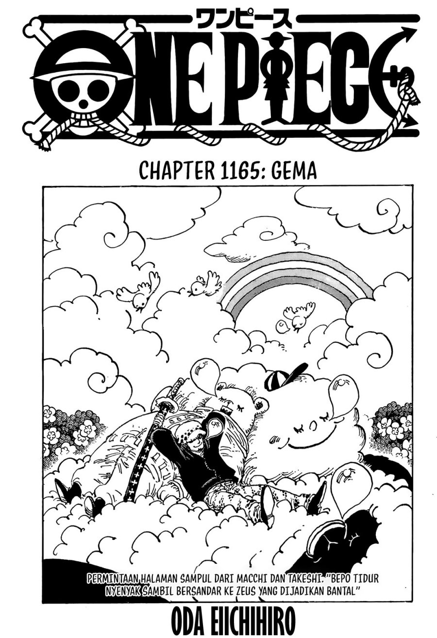 One Piece Chapter 1165 Halaman 2