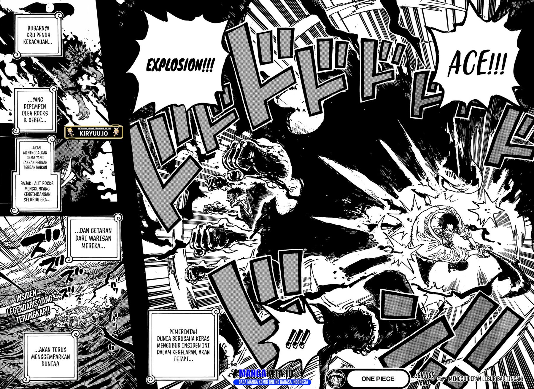 One Piece Chapter 1165 Halaman 16