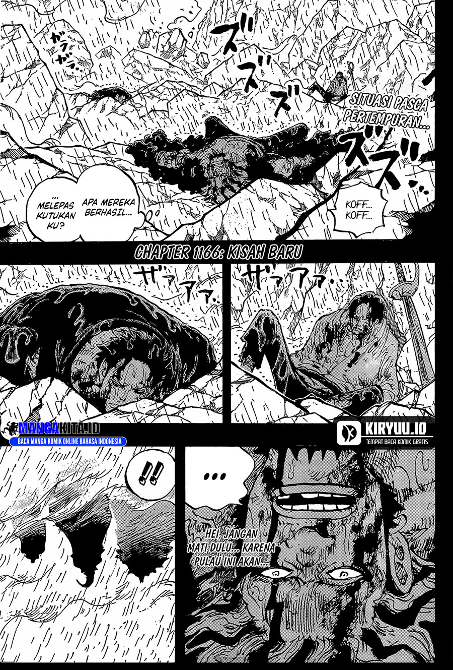 One Piece Chapter 1166 Halaman 2
