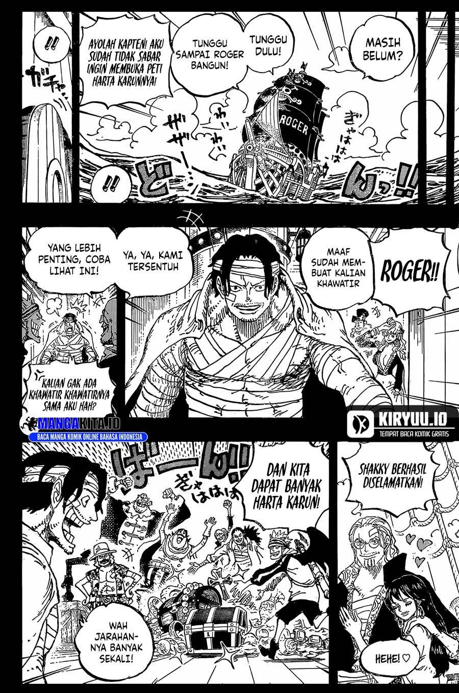 One Piece Chapter 1166 Halaman 6