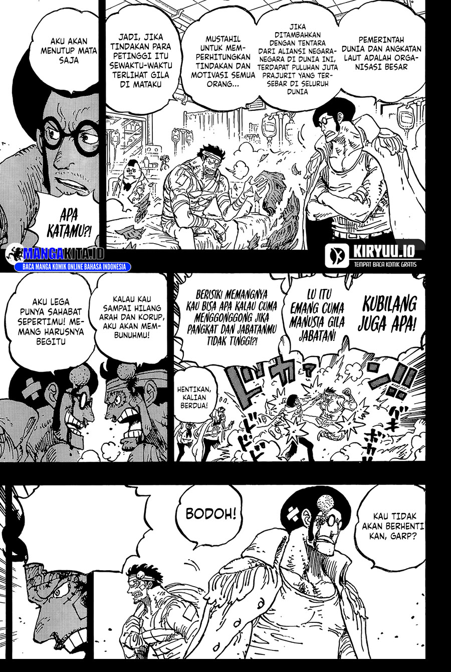 One Piece Chapter 1166 Halaman 9