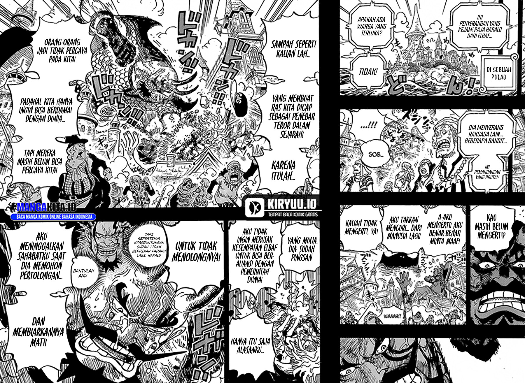 One Piece Chapter 1166 Halaman 12