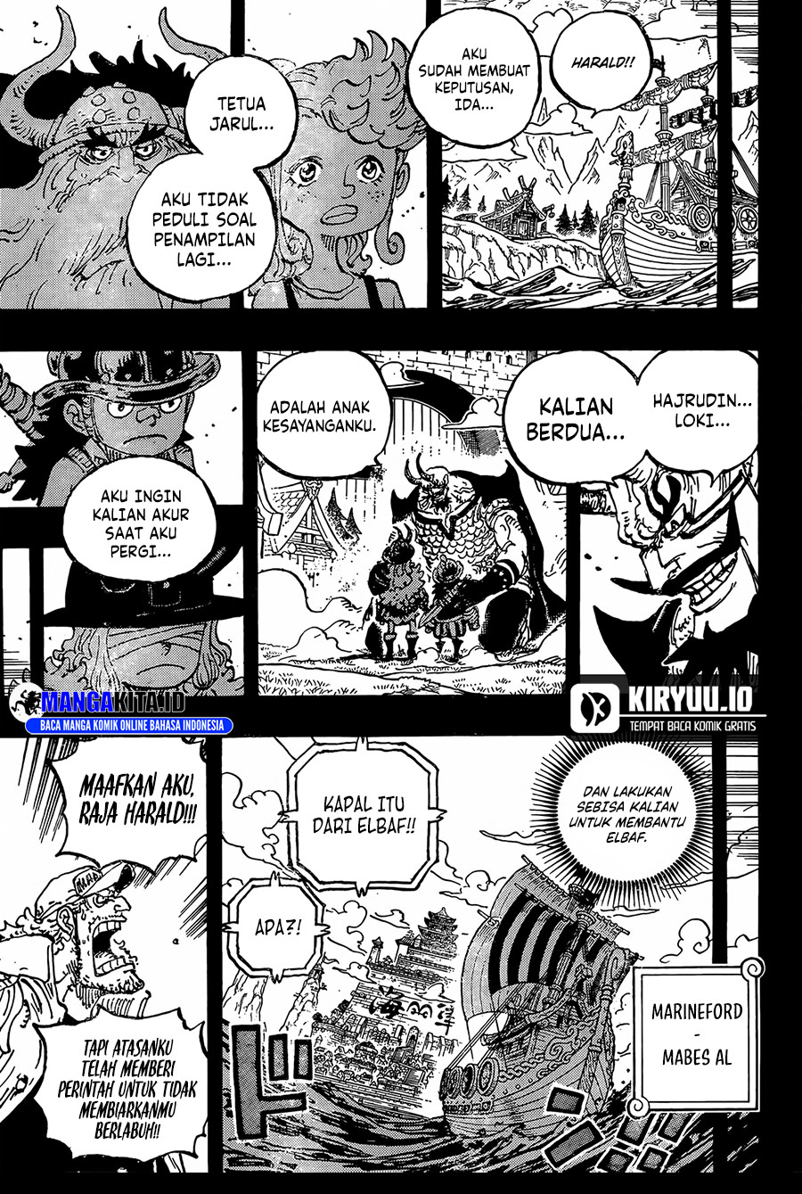 One Piece Chapter 1166 Halaman 14