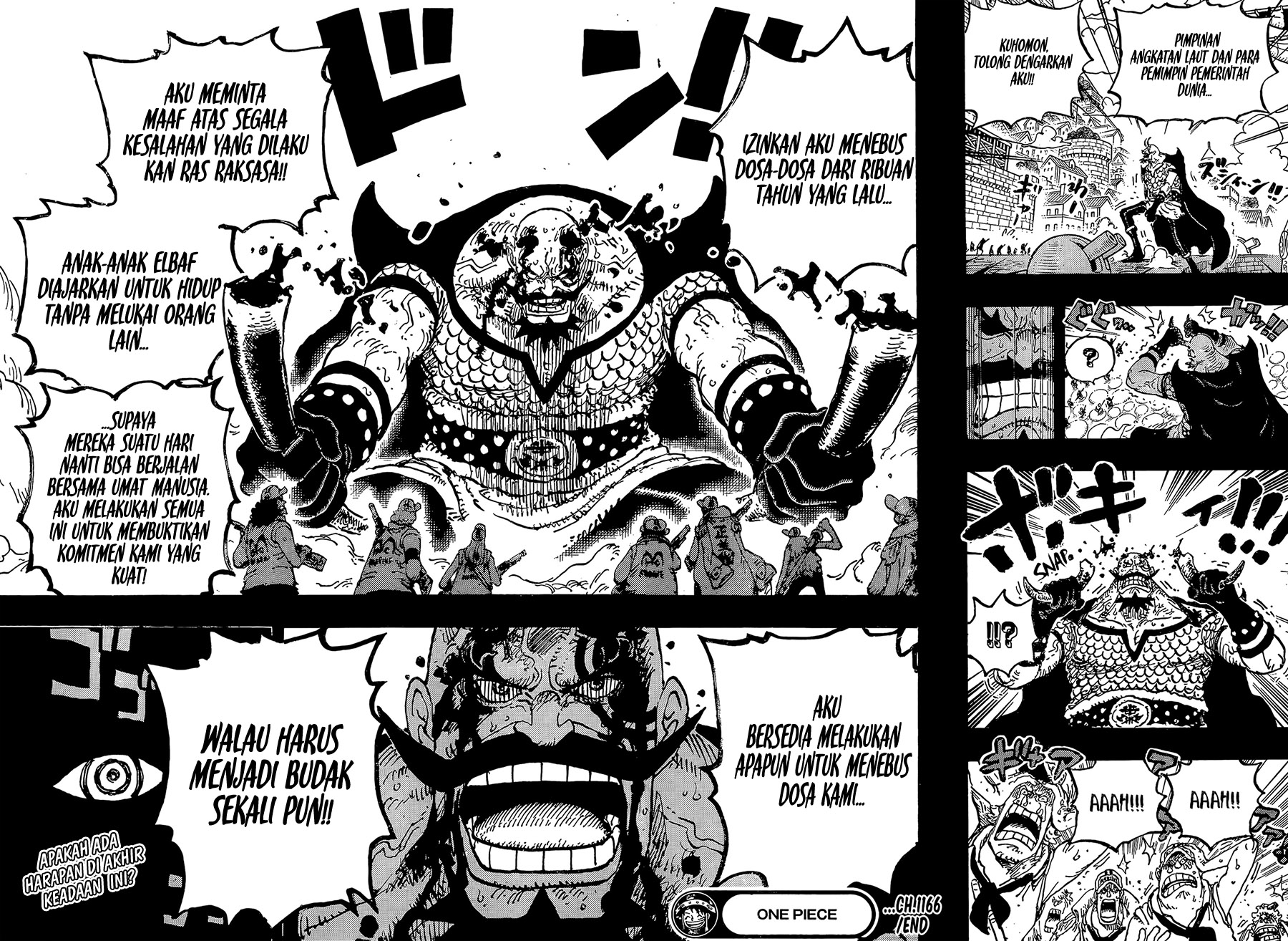 One Piece Chapter 1166 Halaman 15