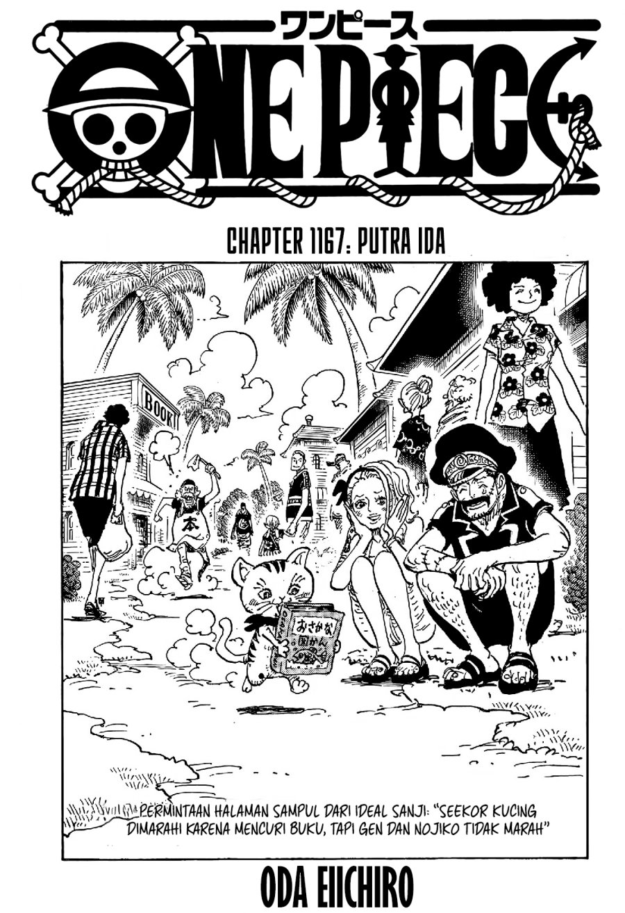 One Piece Chapter 1167 Halaman 2