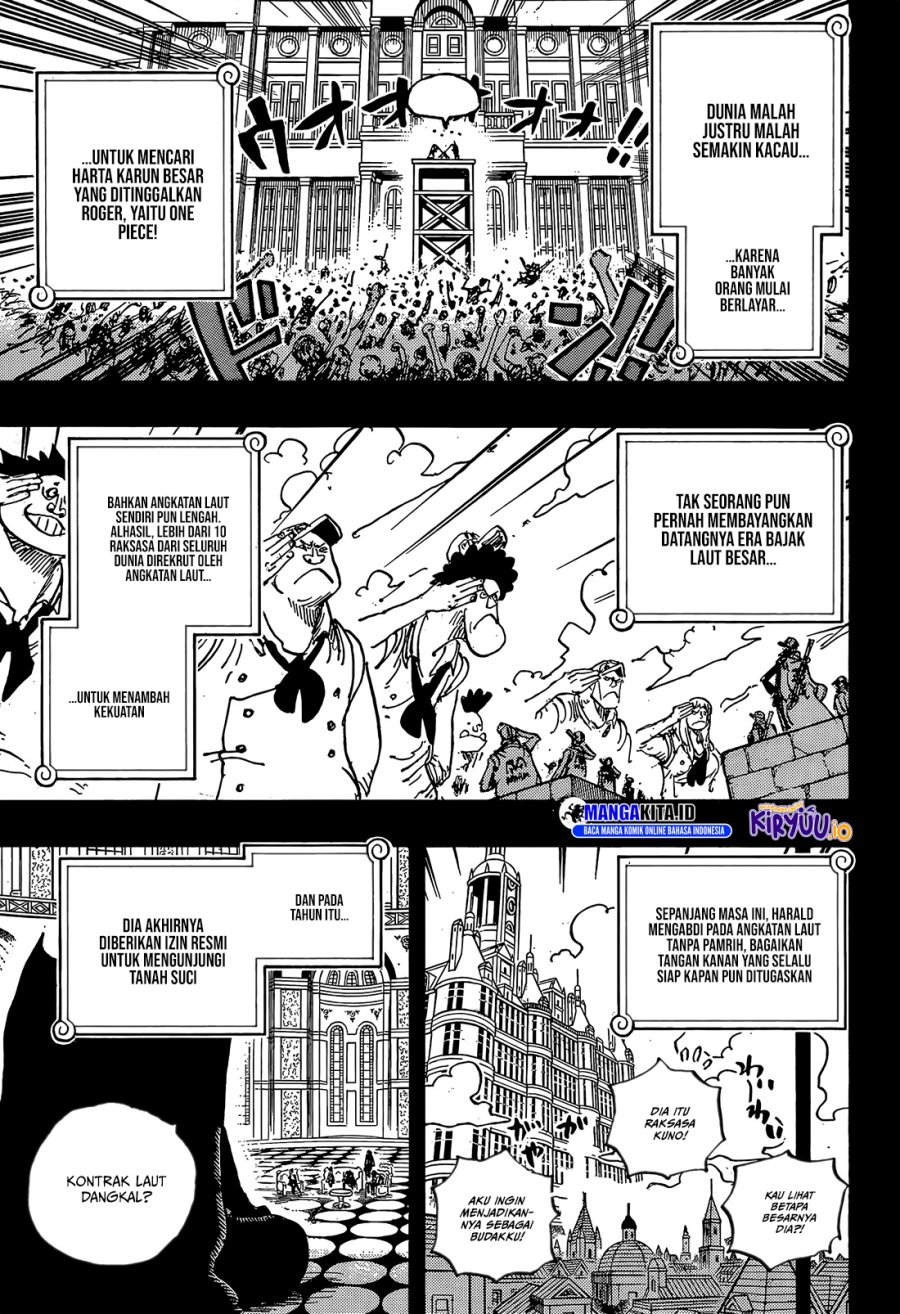 One Piece Chapter 1167 Halaman 6