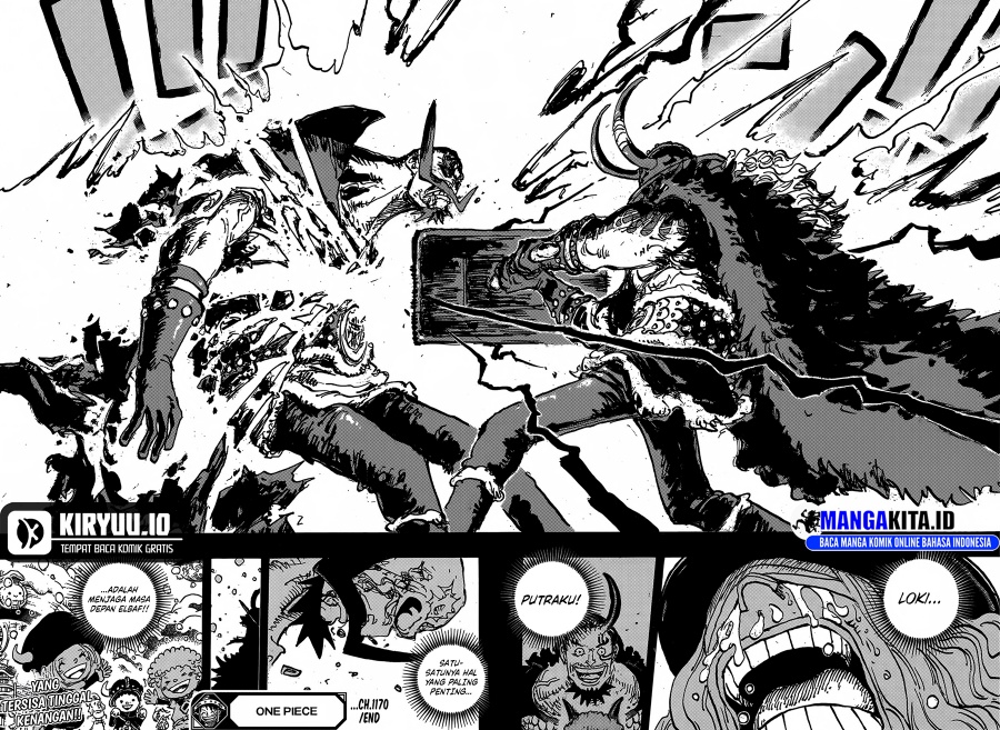 One Piece Chapter 1170 Halaman 17