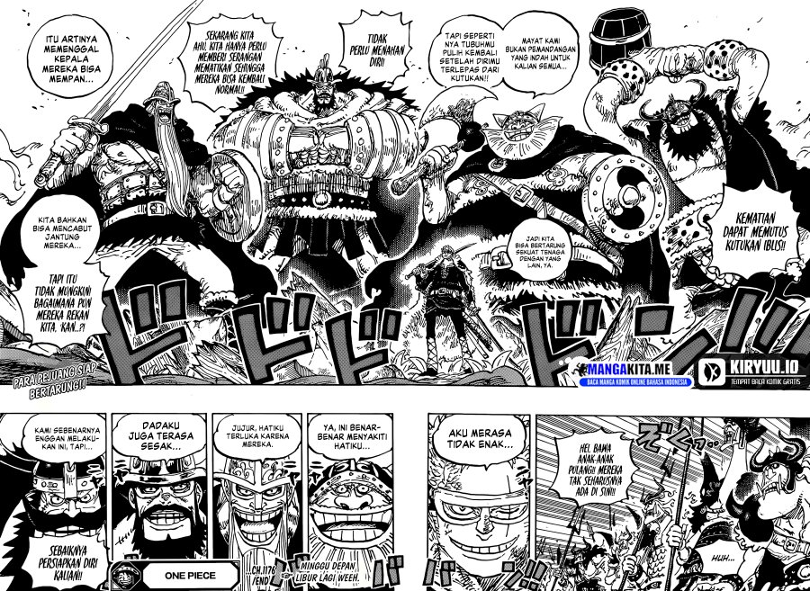 One Piece Chapter 1176 Halaman 17
