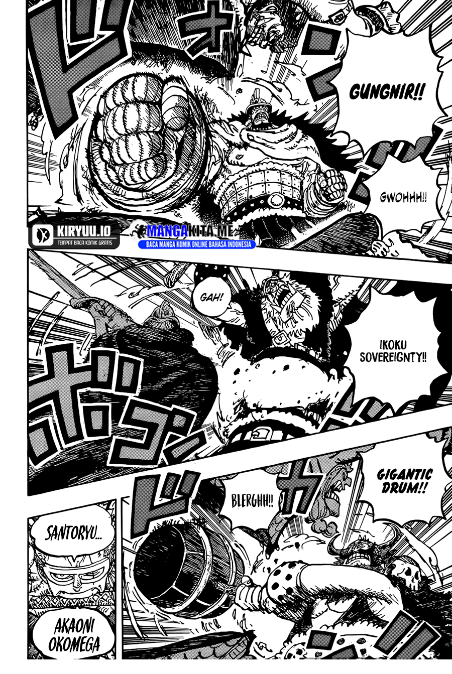 One Piece Chapter 1177 Halaman 6