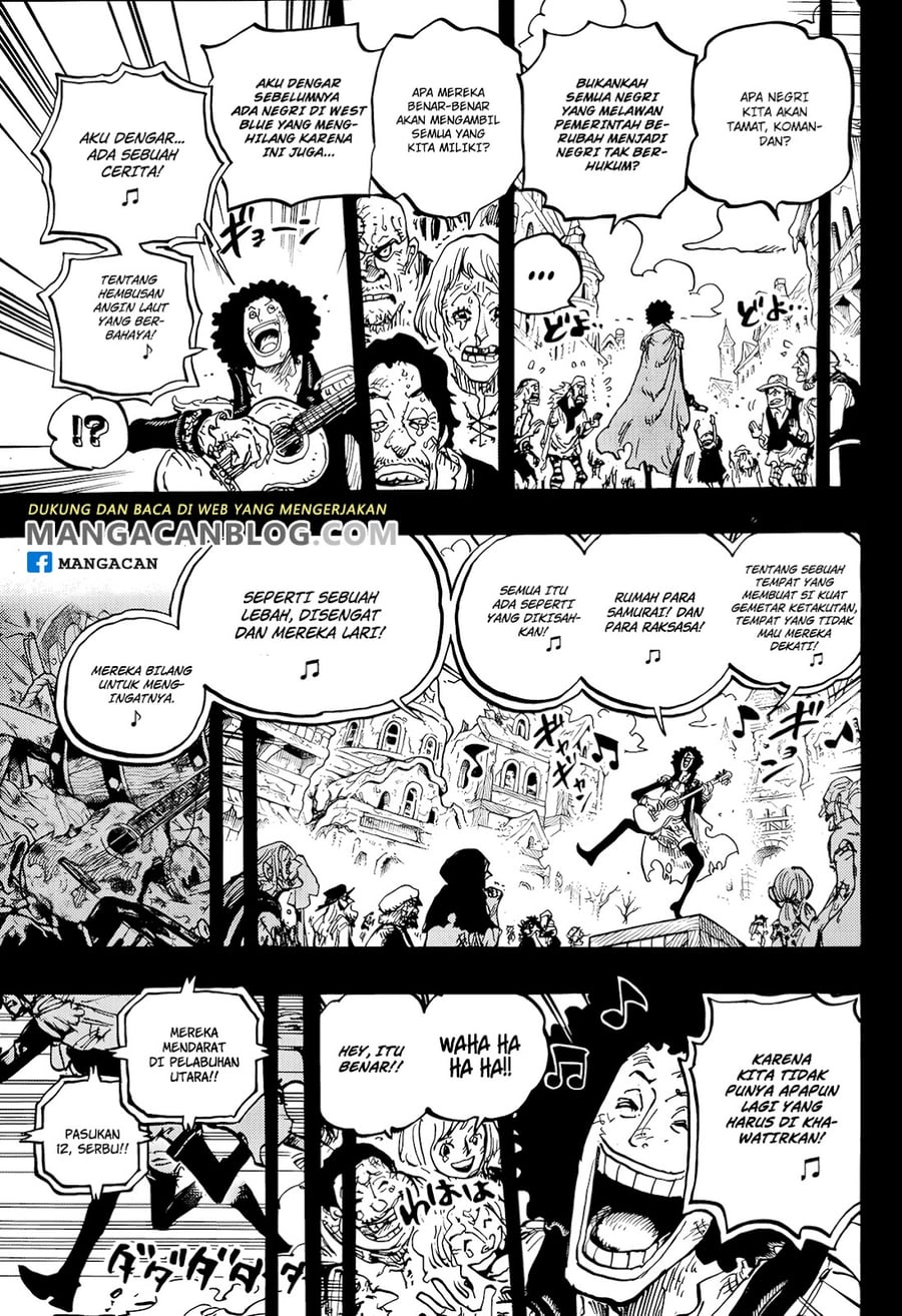One Piece Chapter 1185 Halaman 13