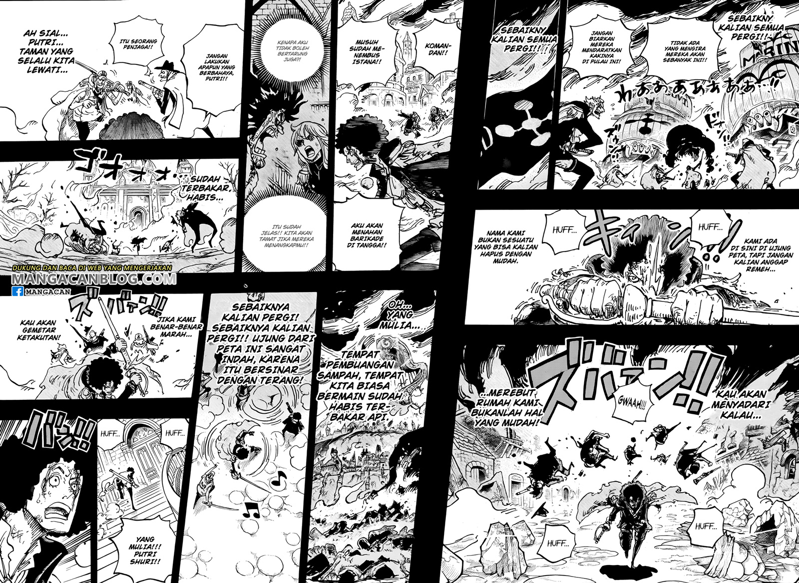 One Piece Chapter 1185 Halaman 14
