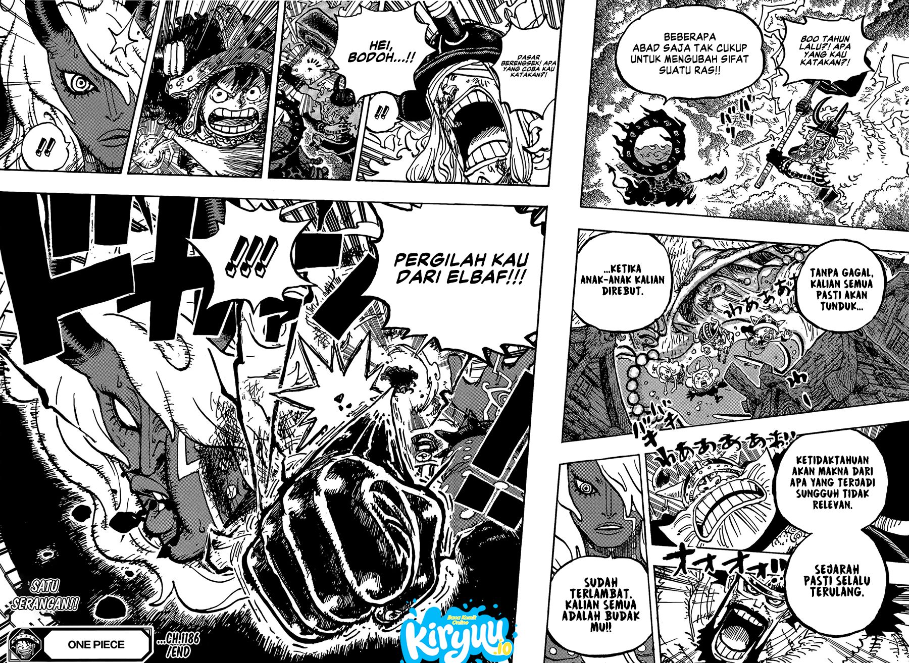 One Piece Chapter 1186 Halaman 17