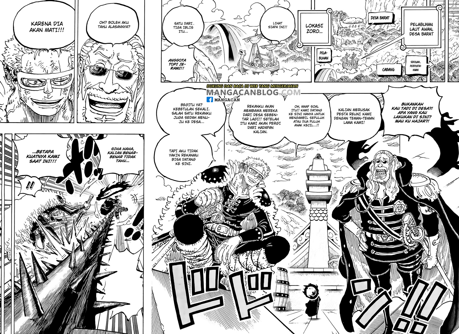 One Piece Chapter 1187 Halaman 8
