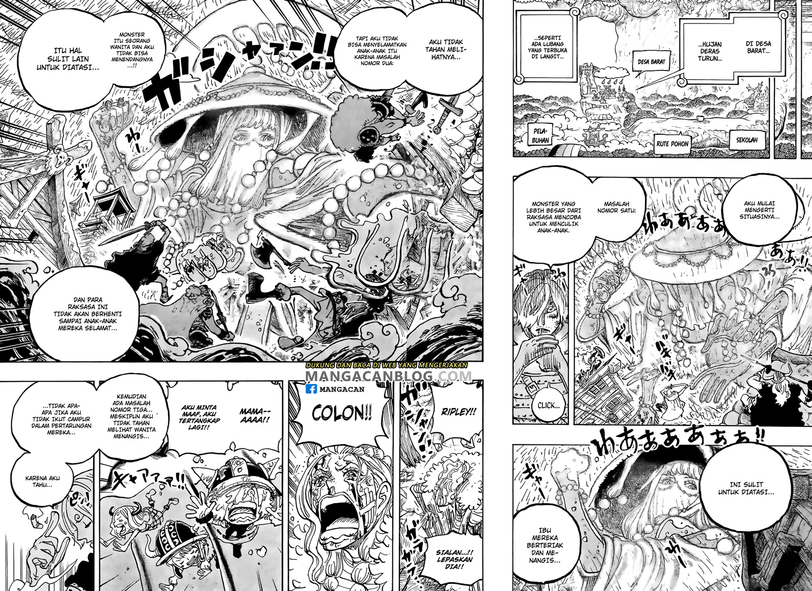One Piece Chapter 1187 Halaman 9