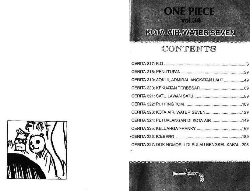 One Piece Chapter 317 Halaman 2