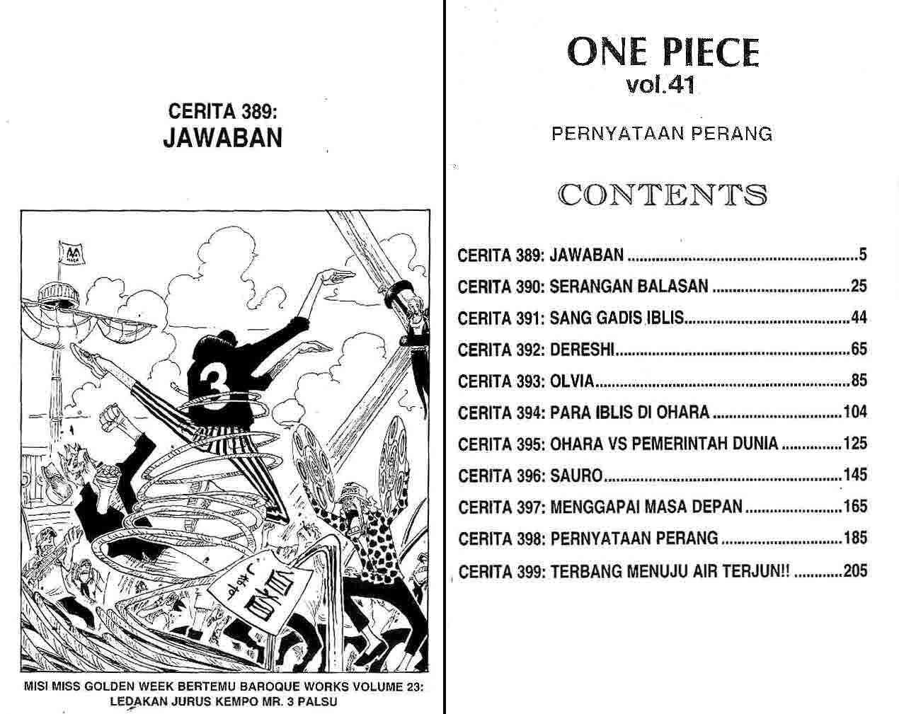 One Piece Chapter 389 Halaman 2