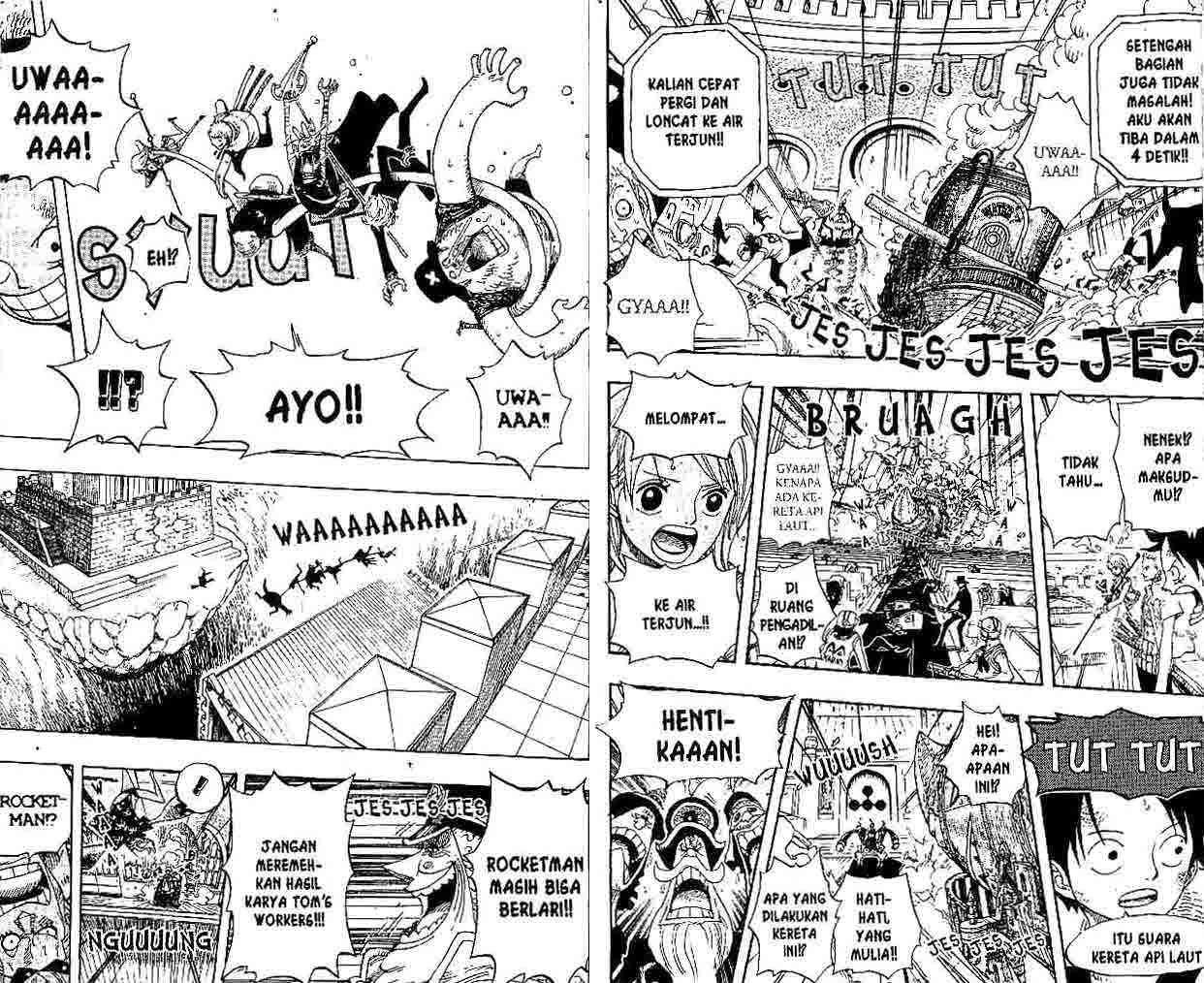 One Piece Chapter 399 Halaman 9