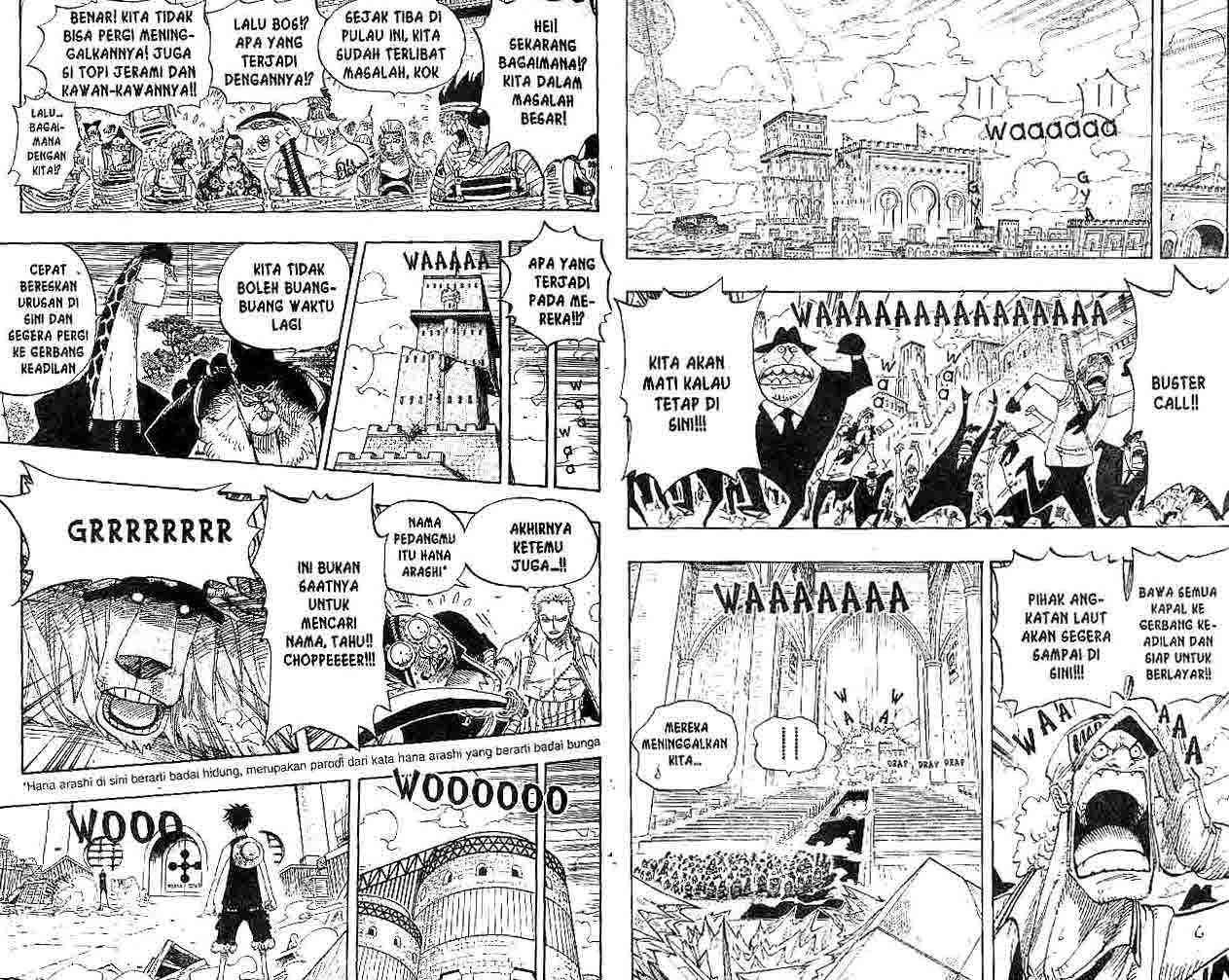 One Piece Chapter 410 Halaman 3