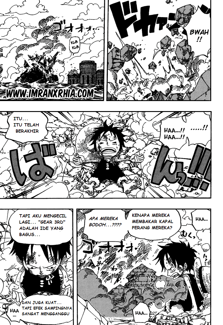 One Piece Chapter 423 Halaman 3